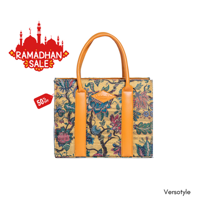 Vintage Bloom Tote Bag