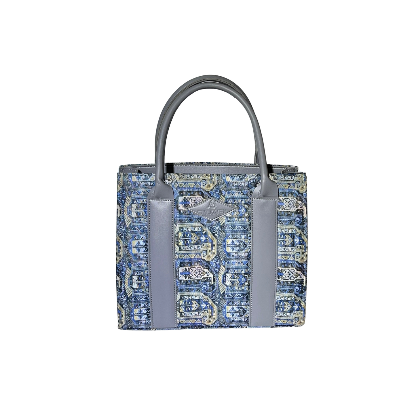 Azure Mosaic Tote Bag